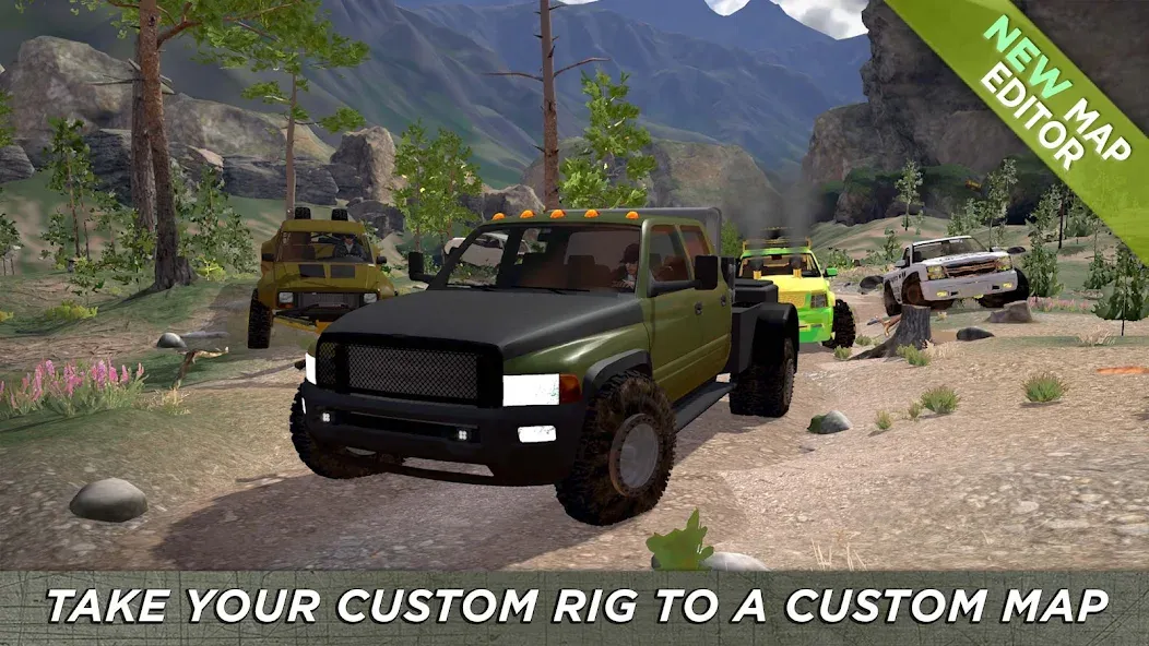 4x4 Mania: SUV Racing (х4 Мания)  [МОД Unlocked] Screenshot 1