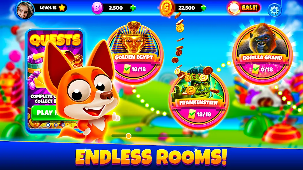 Xtreme Bingo! Slots Bingo Game  [МОД Все открыто] Screenshot 5