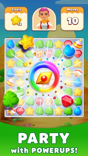 Treasure Party: Puzzle Fun! (Трежер Пати)  [МОД Много денег] Screenshot 4