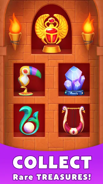 Treasure Party: Puzzle Fun! (Трежер Пати)  [МОД Много денег] Screenshot 5