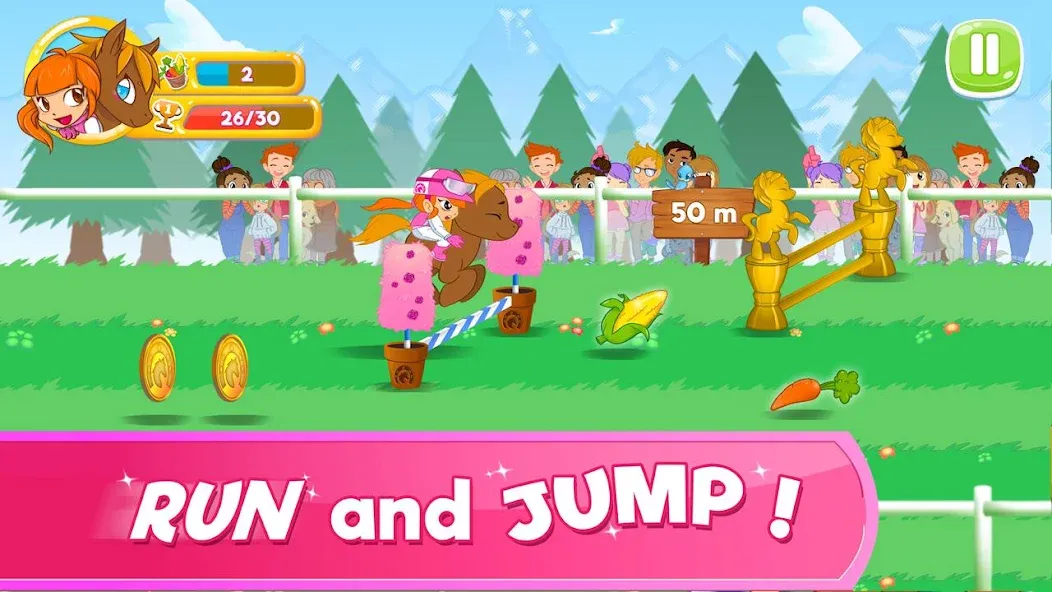 Pony Run : Magic Trails (Пони Ран)  [МОД Menu] Screenshot 1