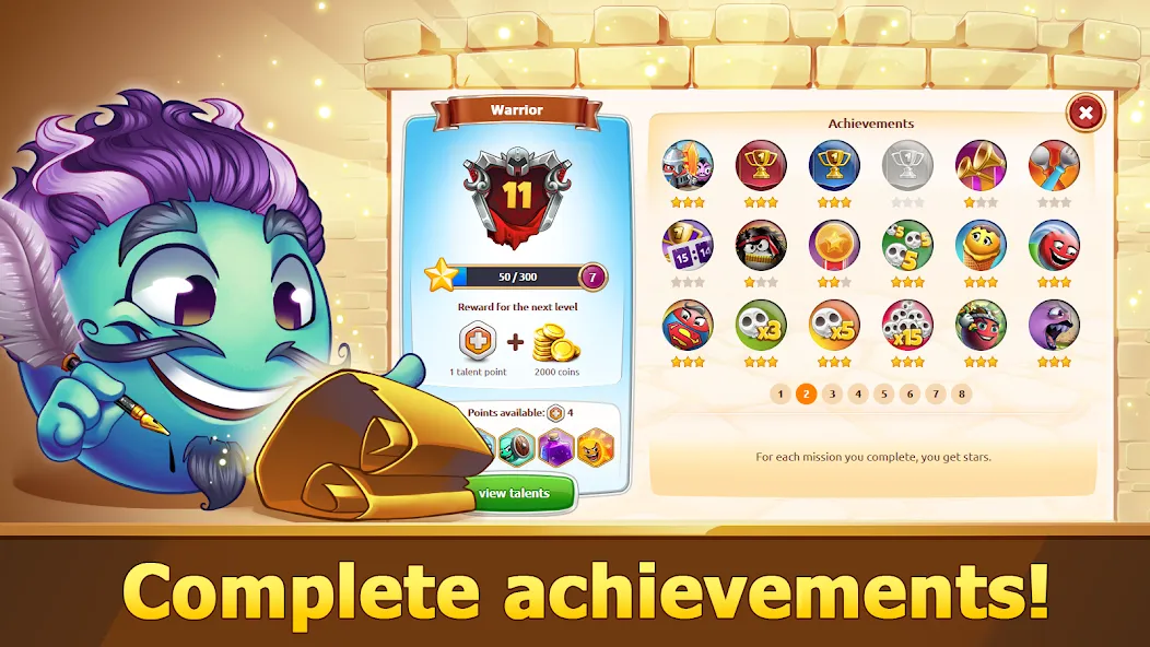 Hungry Battle: Multiplayer PVP  [МОД Бесконечные монеты] Screenshot 3