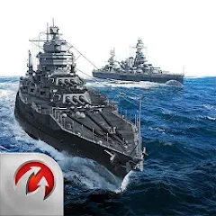 Скачать взлом World of Warships Blitz War (Ворлд оф Варшипс Блиц Вар)  [МОД Unlocked] - стабильная версия apk на Андроид