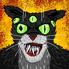 Скачать взлом Cat Fred Evil Pet. Horror game  [МОД Все открыто] - стабильная версия apk на Андроид