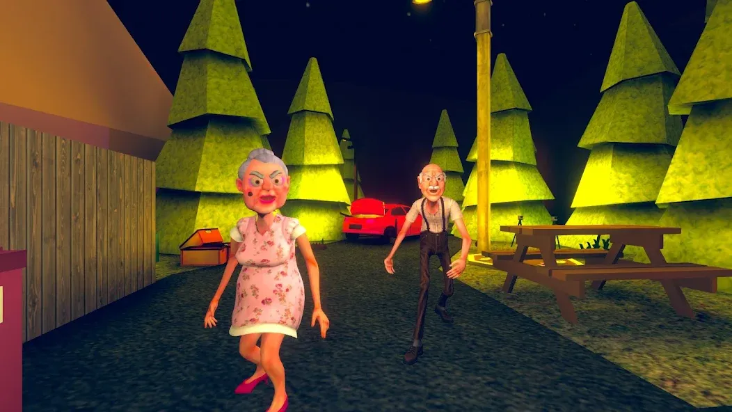 Grandpa And Granny Two Hunters (Дедушка и бабушка  два охотника)  [МОД Все открыто] Screenshot 1