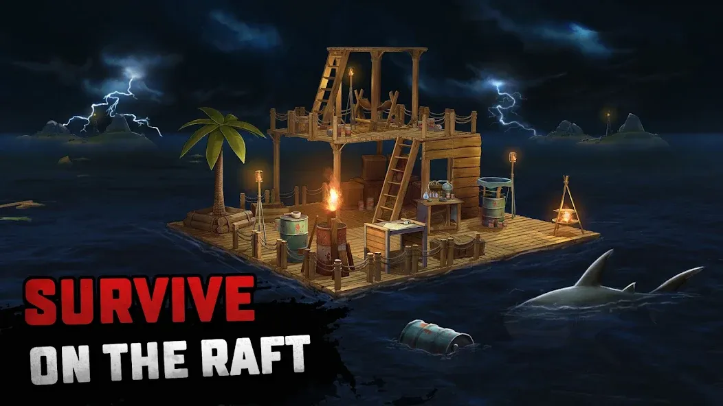 Raft® Survival - Ocean Nomad (Рафт)  [МОД Все открыто] Screenshot 1