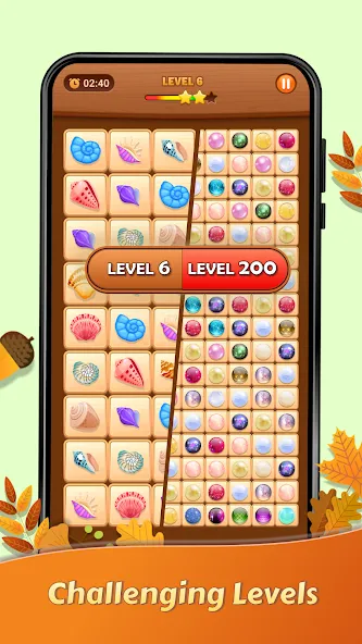 Onet Puzzle - Tile Match Game (Онет Пазл)  [МОД Много монет] Screenshot 5