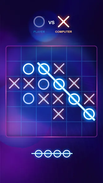 Tic Tac Toe 2 Player: XO Game (Тик Так Тоу 2 игрока)  [МОД Menu] Screenshot 5