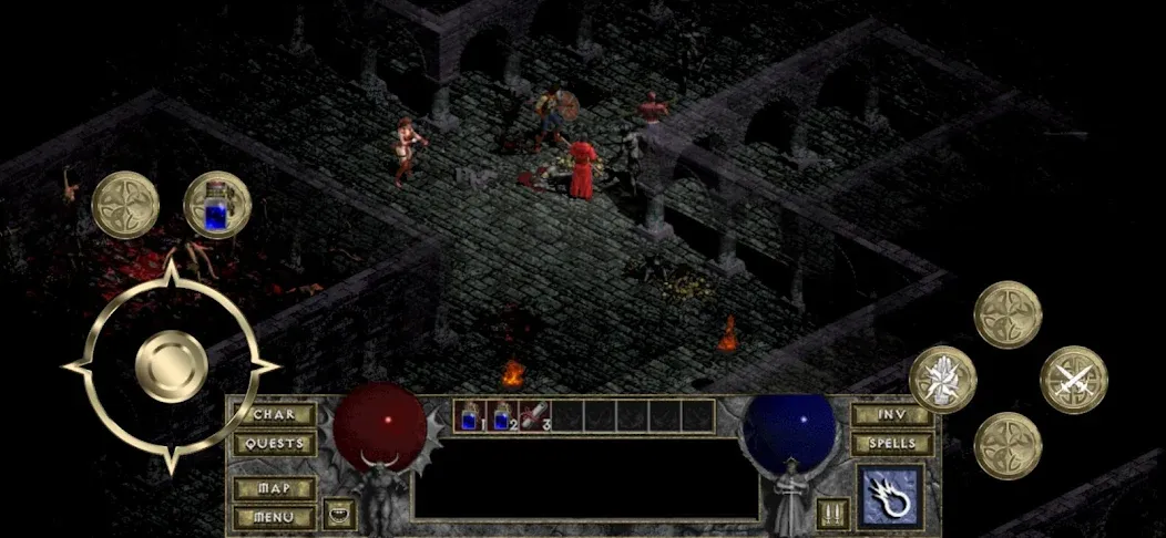 DevilutionX - Diablo 1 port (ДевилутионЭкс)  [МОД Много монет] Screenshot 2