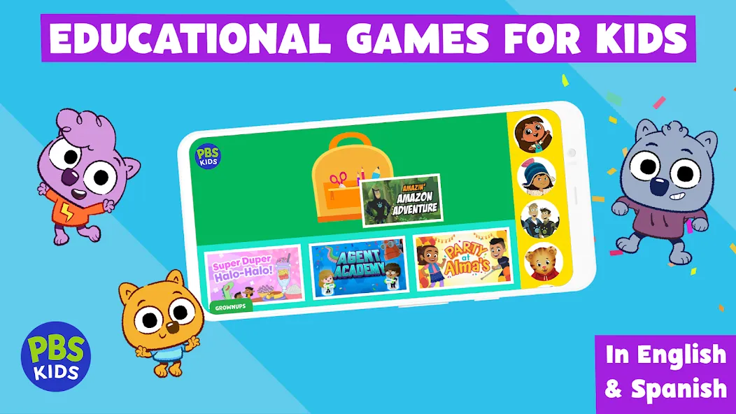 PBS KIDS Games (ПиБиЭс КИДС Игры)  [МОД Unlocked] Screenshot 1