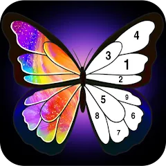 Скачать взломанную Coloring Book -Paint by Number (Малер Плюс)  [МОД Unlimited Money] - полная версия apk на Андроид