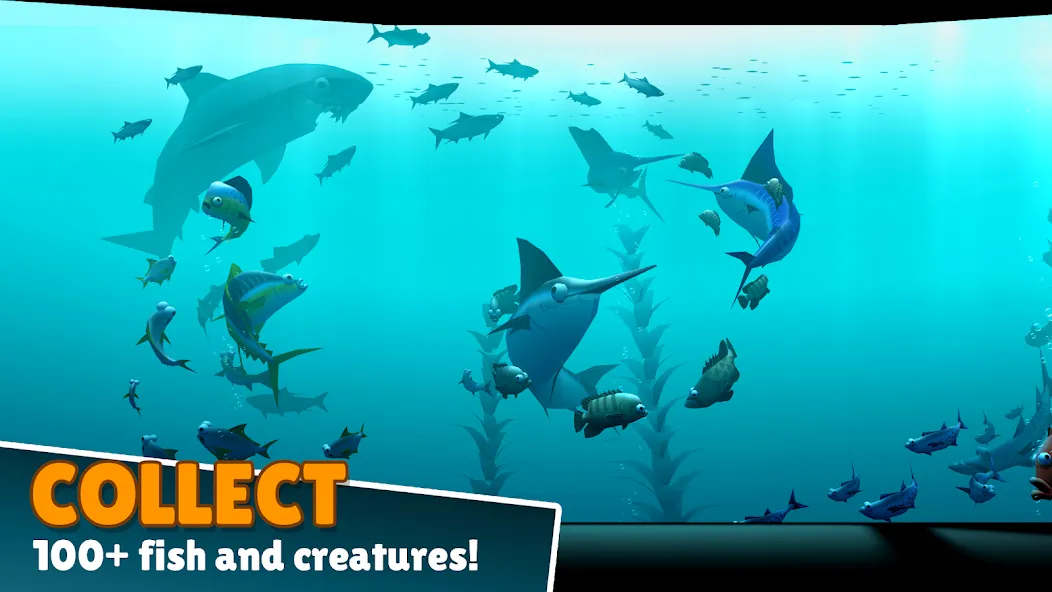 Creatures of the Deep: Fishing (Кричерс оф зе Дип)  [МОД Menu] Screenshot 3