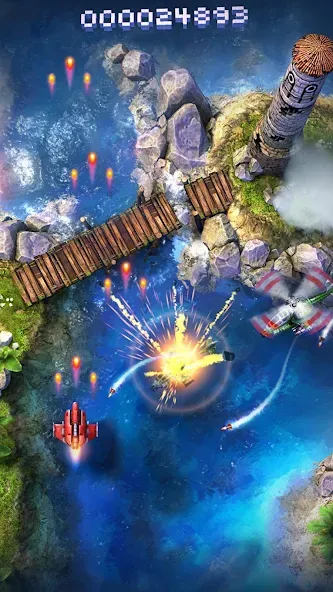 Sky Force 2014 (кай Форс 2014)  [МОД Меню] Screenshot 1