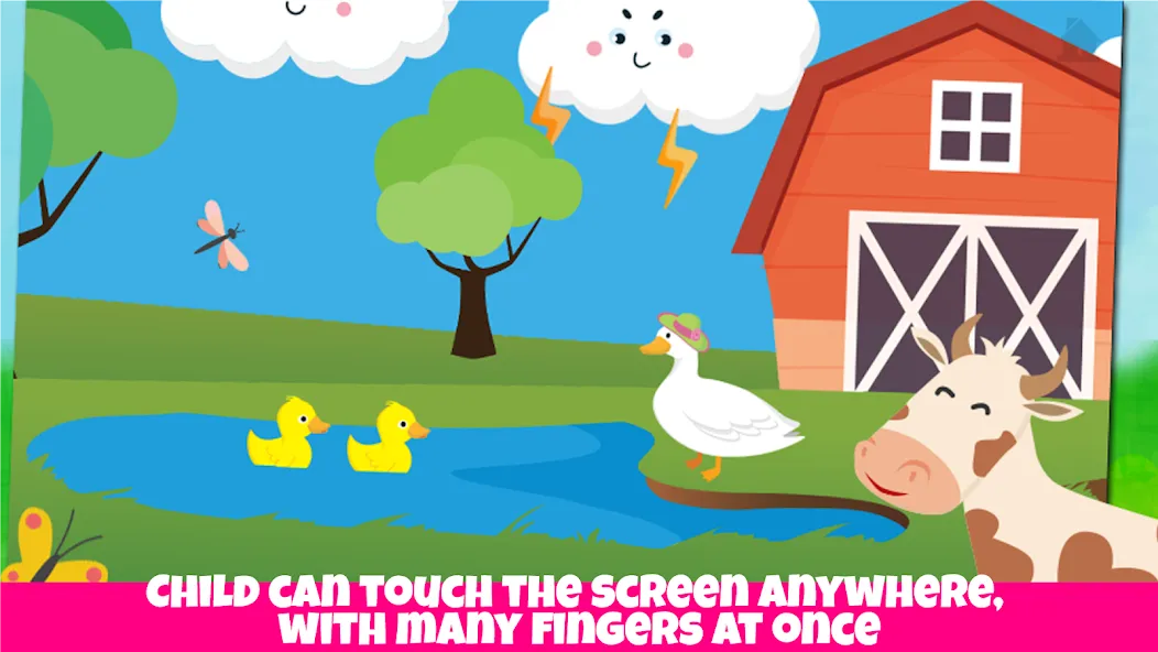 Farm animals game for babies  [МОД Unlocked] Screenshot 2