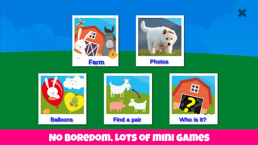 Farm animals game for babies  [МОД Unlocked] Screenshot 3