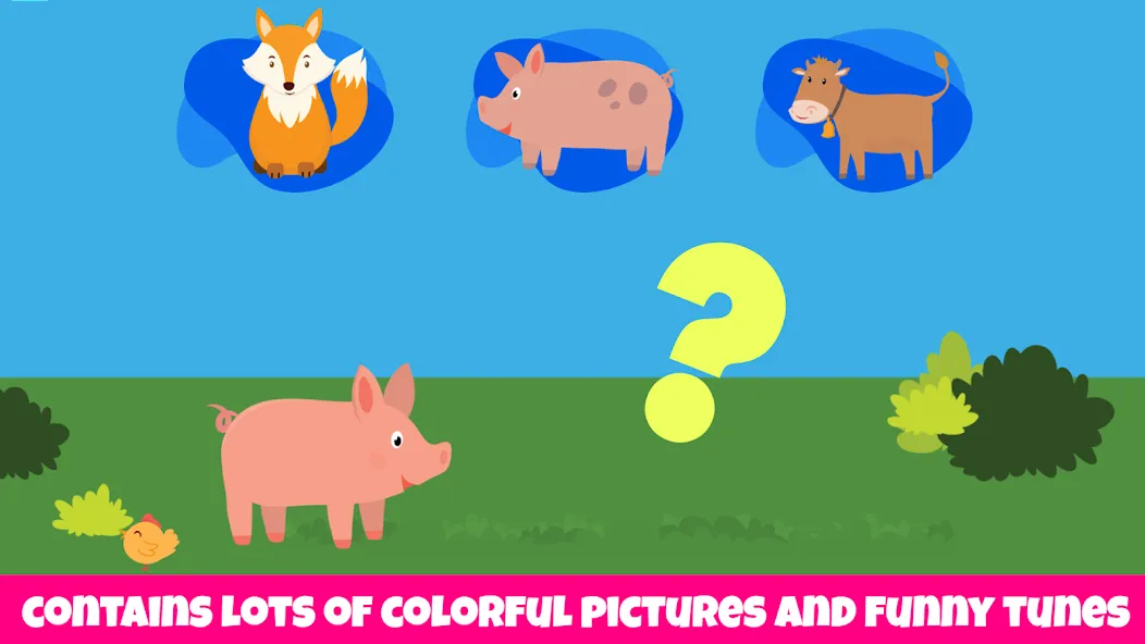 Farm animals game for babies  [МОД Unlocked] Screenshot 4