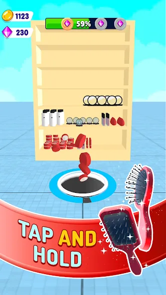 Hole and Fill: Collect Master! (Хол и Филл)  [МОД Unlimited Money] Screenshot 4