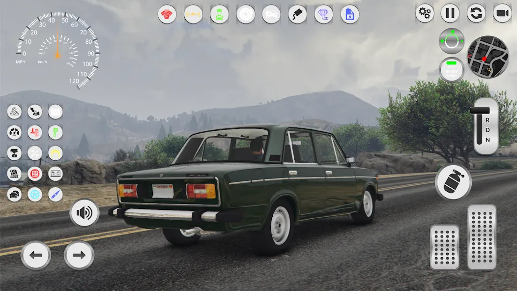 VAZ Cars: Soviet City Ride  [МОД Бесконечные деньги] Screenshot 4