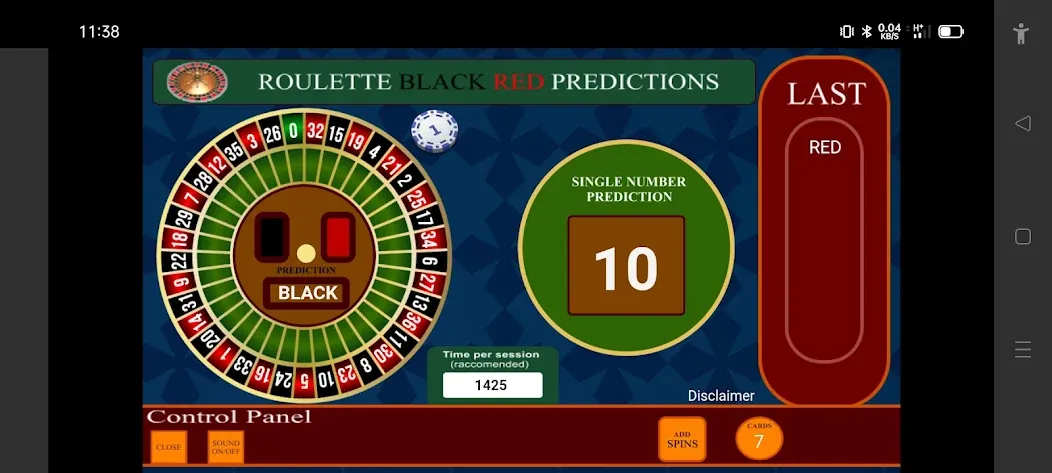 Roulette Black Red Calculator (Рулетка Черное Красное Калькулятор)  [МОД Бесконечные монеты] Screenshot 2