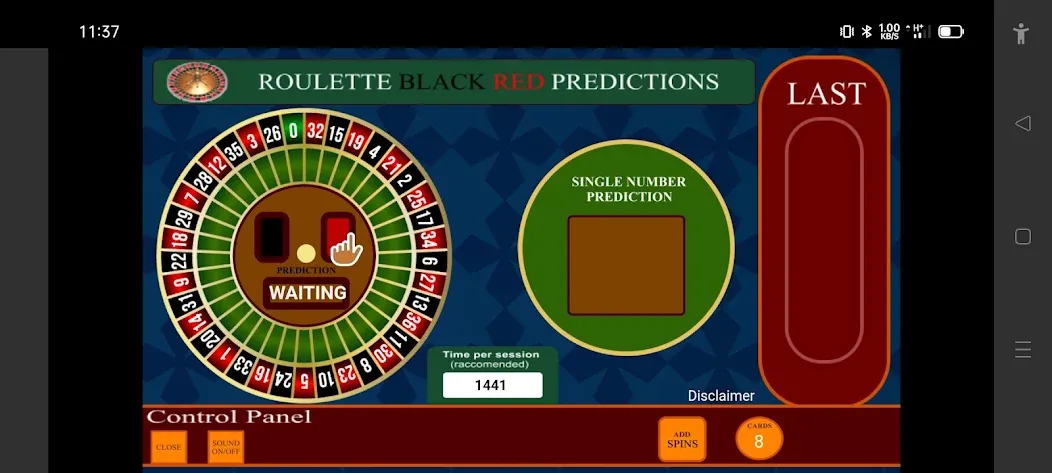 Roulette Black Red Calculator (Рулетка Черное Красное Калькулятор)  [МОД Бесконечные монеты] Screenshot 3