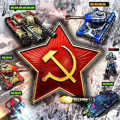 Взломанная Command Generals RTS  [МОД Unlocked] - полная версия apk на Андроид