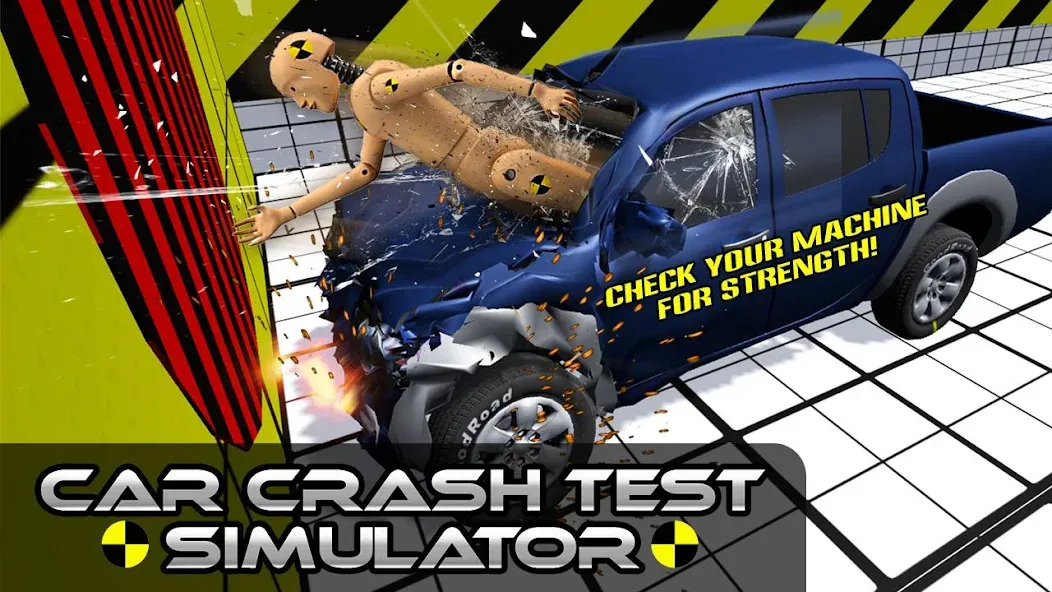 Car Crash Test Simulator  [МОД Бесконечные монеты] Screenshot 3