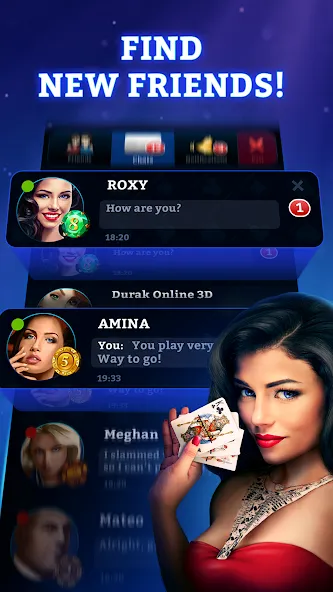 Durak Online 3D  [МОД Меню] Screenshot 3