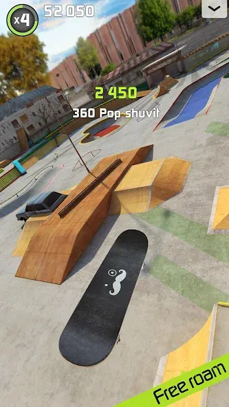 Touchgrind Skate 2 (Тачгринд Скейт 2)  [МОД Бесконечные монеты] Screenshot 2