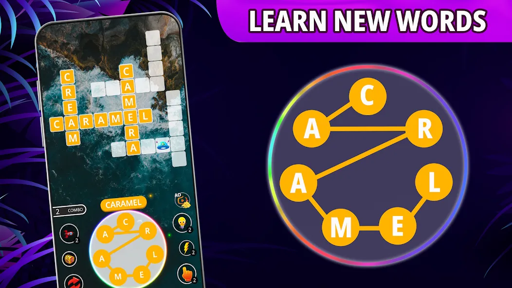 Word connect: word search game  [МОД Меню] Screenshot 5