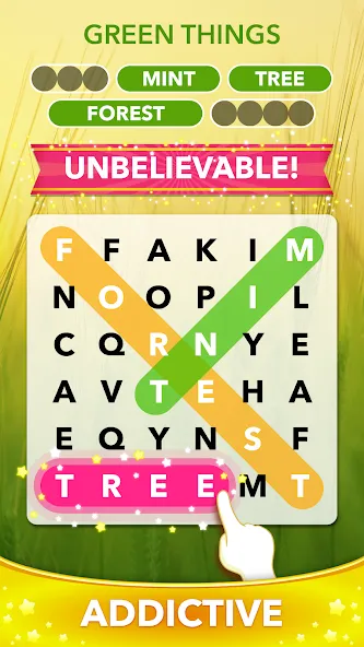 Word Heaps Search - Word Games (Ворд Хипс Срч)  [МОД Много денег] Screenshot 2