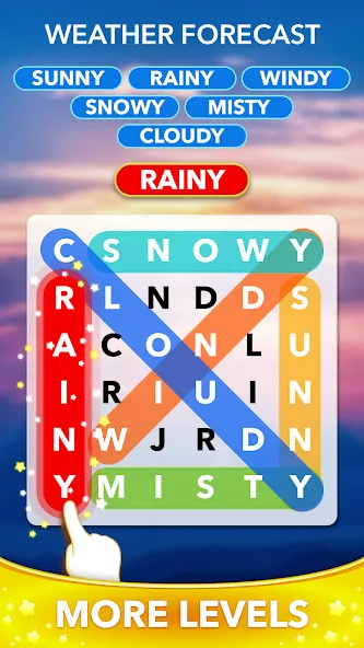 Word Heaps Search - Word Games (Ворд Хипс Срч)  [МОД Много денег] Screenshot 5