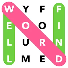 Взлом Word Heaps Search - Word Games (Ворд Хипс Срч)  [МОД Много денег] - стабильная версия apk на Андроид