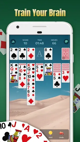 Solitaire - Classic Card Games  [МОД Бесконечные деньги] Screenshot 4