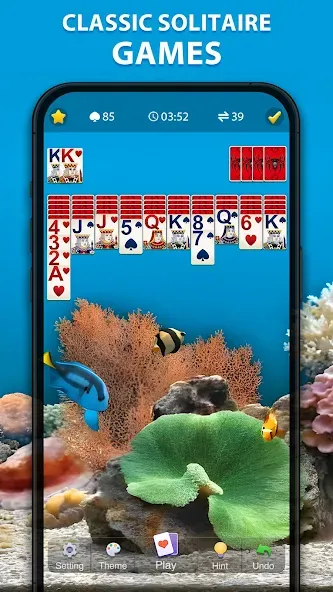 Spider Solitaire Classic  [МОД Все открыто] Screenshot 5