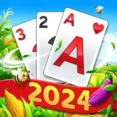 Скачать взлом Solitaire Tripeaks - Farm Trip (Фарм Джорни)  [МОД Unlimited Money] - полная версия apk на Андроид