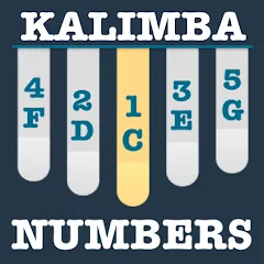 Скачать взломанную Kalimba App With Songs Numbers (Калимба приложение с песнями и цифрами)  [МОД Menu] - стабильная версия apk на Андроид