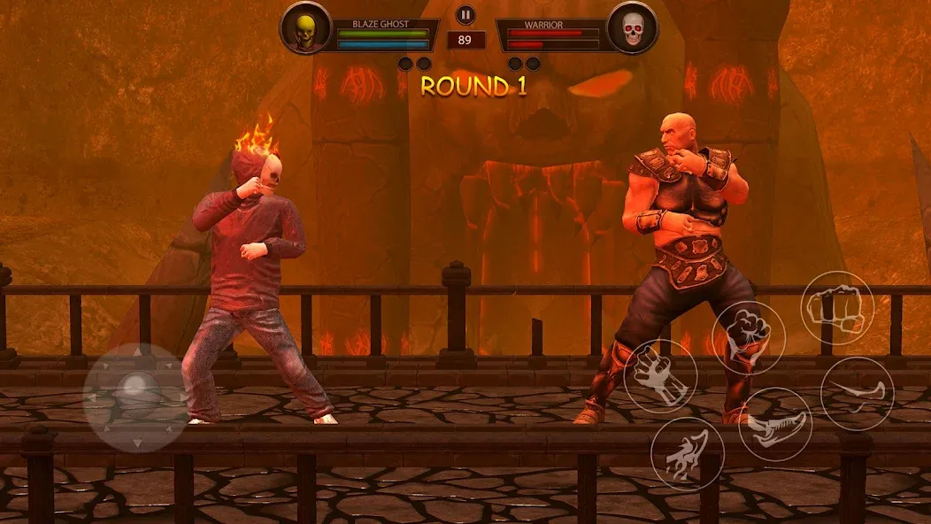 Ghost Fight 2 - Fighting Games  [МОД Бесконечные монеты] Screenshot 2