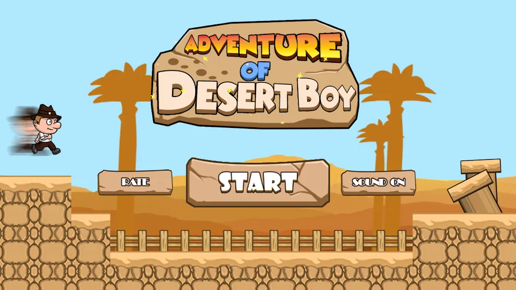 Ted Adventure of Desert Boy (Тед Приключения Пустынного Мальчика)  [МОД Unlocked] Screenshot 2