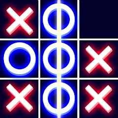 Скачать взломанную Tic Tac Toe 2 Player: XOXO  [МОД Unlimited Money] - последняя версия apk на Андроид