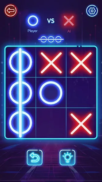 OX Game - XOXO · Tic Tac Toe  [МОД Бесконечные монеты] Screenshot 1