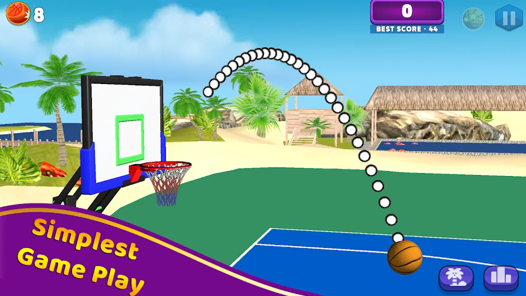 Shoot Challenge Basketball (Шут Челлендж Баскетбол)  [МОД Unlocked] Screenshot 1