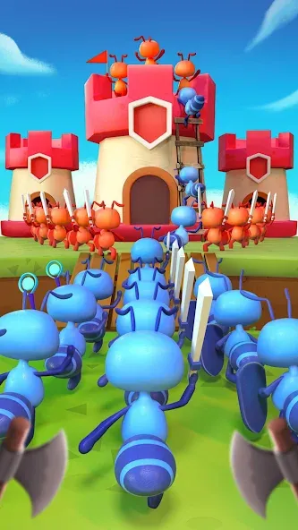 Ant Fight: Conquer the Tower  [МОД Mega Pack] Screenshot 1