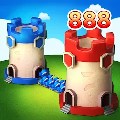 Скачать взломанную Ant Fight: Conquer the Tower  [МОД Mega Pack] - последняя версия apk на Андроид