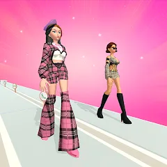 Скачать взлом Fashion Battle - Dress up game (Фэшнбатл)  [МОД Все открыто] - полная версия apk на Андроид