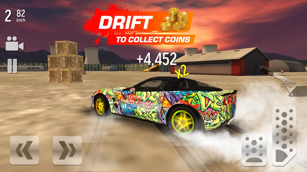 Drift Max - Car Racing (Дрифт Макс)  [МОД Unlocked] Screenshot 1