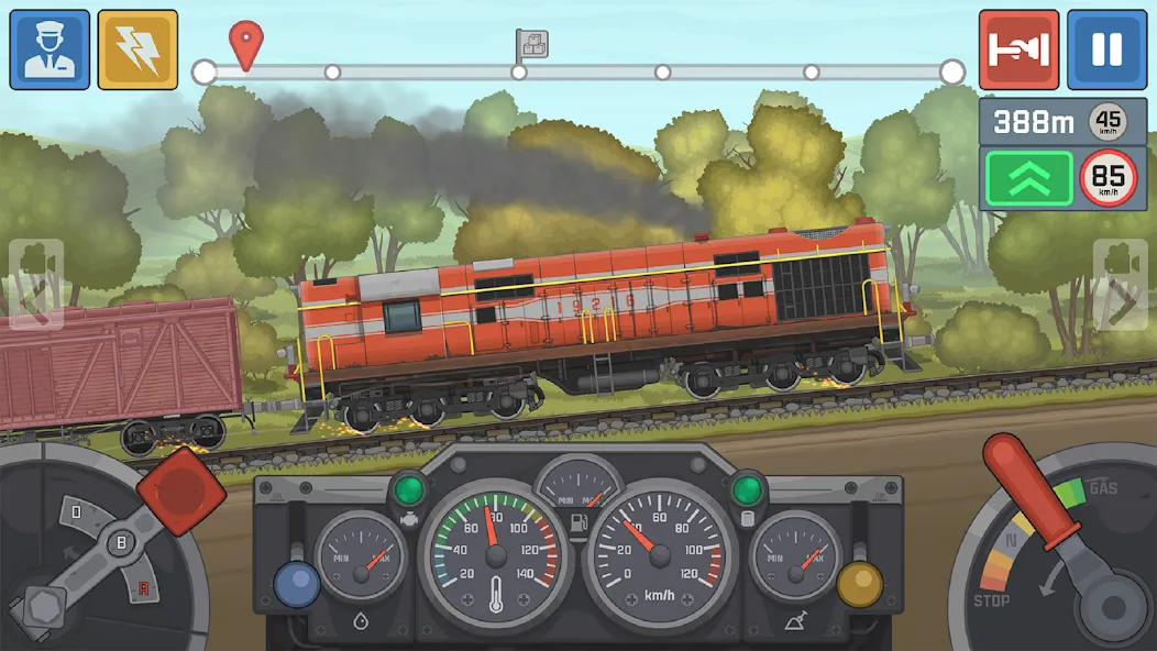 Train Simulator: Railroad Game (Трейн Симулятор)  [МОД Меню] Screenshot 2