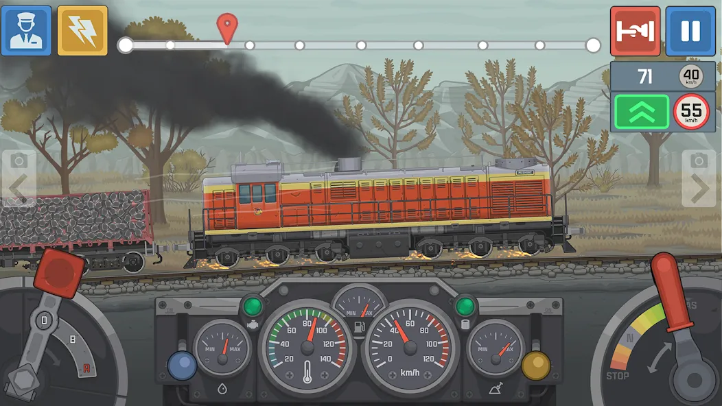 Train Simulator: Railroad Game (Трейн Симулятор)  [МОД Меню] Screenshot 3