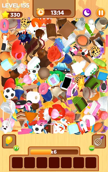 Match Triple 3D - Tile Connect (Матч Трипл 3Д)  [МОД Бесконечные деньги] Screenshot 3