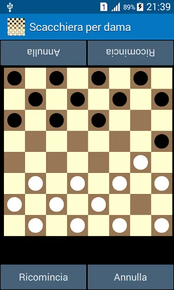 Italian Checkers - Dama (Дама)  [МОД Меню] Screenshot 1