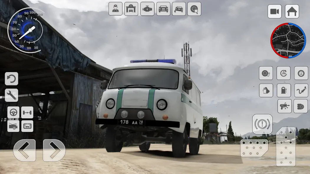 UAZ Loaf: Special vehicle 4x4  [МОД Много монет] Screenshot 1